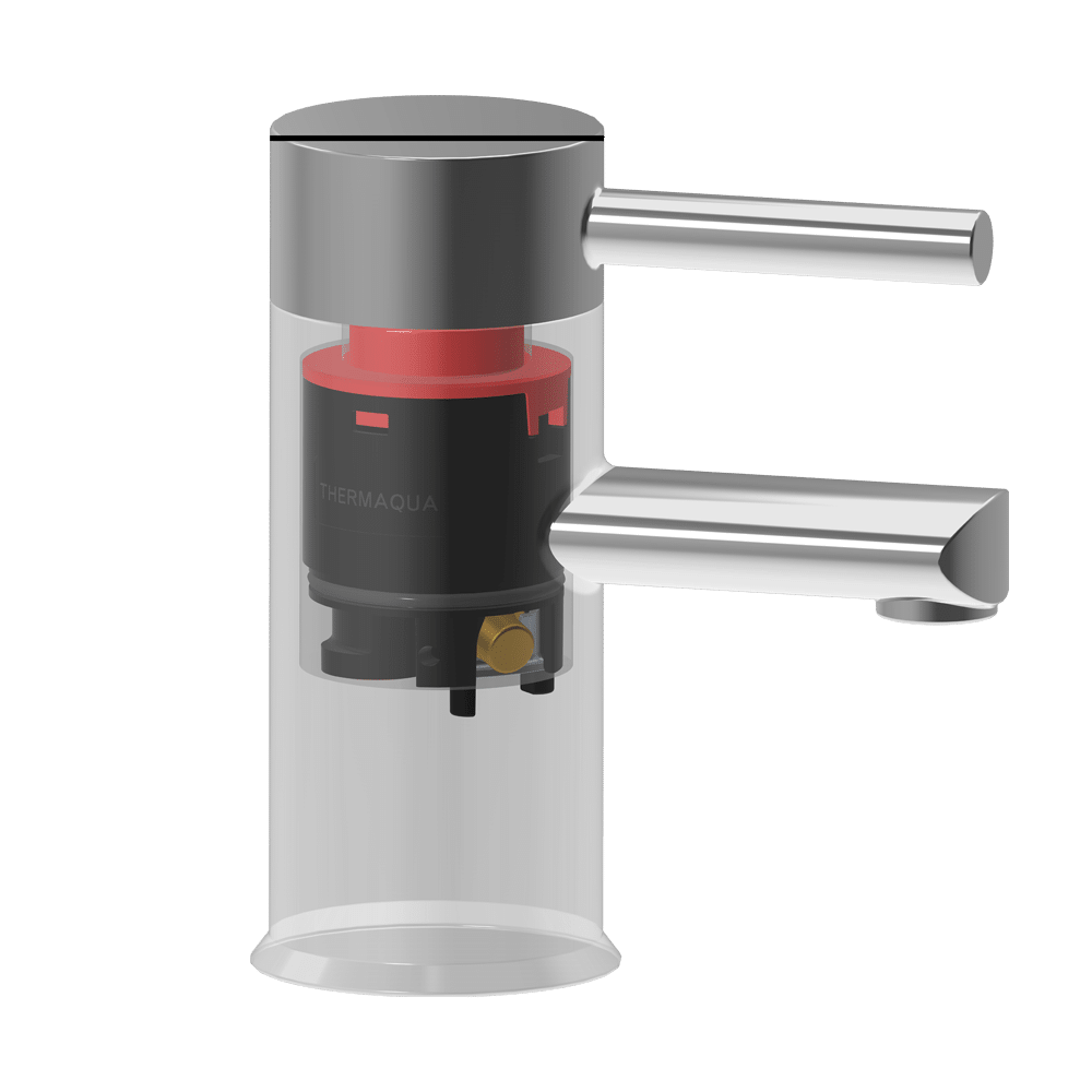 Single lever security cartridge